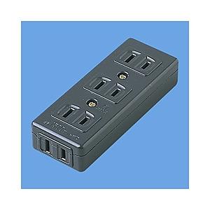 Panasonic(パナソニック) 電源タップ （2ピン式・4個口・ブラック）　WH2164KBP | Panasonic