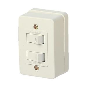 Panasonic(パナソニック) 2連タンブラスイッチ WS3900WP 【864】 | Panasonic