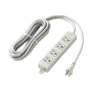 Panasonic(パナソニック) OAタップ （3ピン式・4個口・5m）　WCH2354H グレー | Panasonic