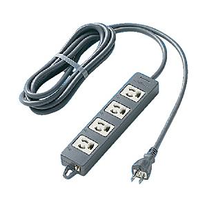 Panasonic(パナソニック) OAタップ （3ピン式・4個口・3m）　WCH2434B ブラック | Panasonic