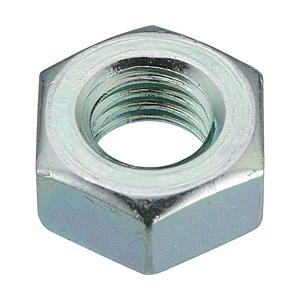 トラスコ中山 ＴＲＵＳＣＯ　六角ナット　三価白　Ｗ３／８Ｘ１６山　３０個入   B724-0318 | TRUSCO中山