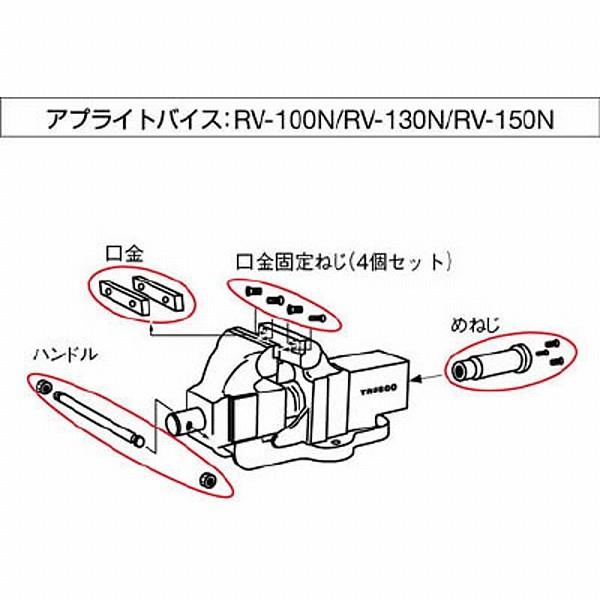 トラスコ中山 SRV200001 TRUSCO SRV200用ハンドル | TRUSCO中山 | 03