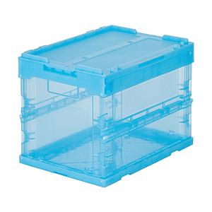 トラスコ中山 スケルコンオリコン20L（蓋付） 青 TRSC20 | TRUSCO中山