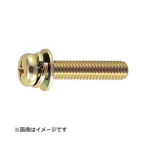 トラスコ中山 ナベ頭組込ネジ クロメートP−3 サイズM4X40 60本入 B500440 | TRUSCO中山