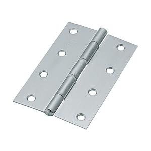 トラスコ中山 ステンレス製中厚蝶番 ナイロンリング入 全長102mm ST999NR102HL | TRUSCO中山