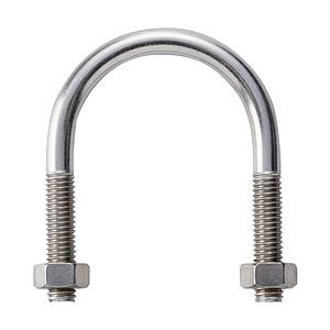 トラスコ中山 ＴＲＵＳＣＯ　ＳＧＰ用Ｕボルト　ＳＵＳ３０４　呼び径３２Ａ　ねじ径Ｍ８   TSGP-BTM8-32A-S                     6600 | TRUSCO中山