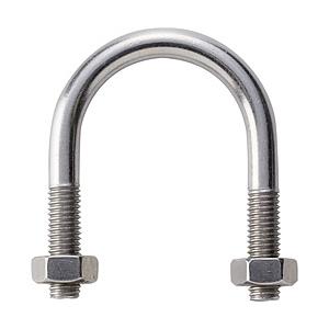 トラスコ中山 ＴＲＵＳＣＯ　ＳＧＰ用Ｕボルト　ＳＵＳ３０４　呼び径３２Ａ　ねじ径Ｍ１０   TSGP-BTM10-32A-S                    6600 | TRUSCO中山