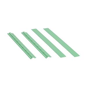 トラスコ中山 ラビットワゴン用仕切板セット 500×500用 YG色 RBW55SSETYG | TRUSCO中山