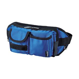 トラスコ中山 ウエストポーチ　2ポケット　ブルー　TCWDPBL | TRUSCO中山