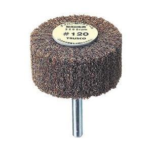 トラスコ中山 ナイロン軸付ホイール 外径80X厚25X軸6 5個入 120♯ UFN825 | TRUSCO中山