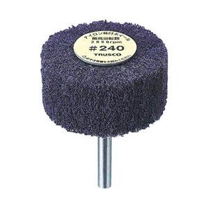 トラスコ中山 ナイロン軸付ホイール 外径50X厚25X軸6 5個入 240♯ UFN525 | TRUSCO中山