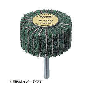 トラスコ中山 ナイロンミックスホイール 外径80X厚25X軸6 5個入 60♯ FM8025 | TRUSCO中山