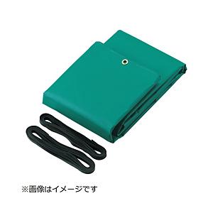 トラスコ中山 トラックシートα 4t用 幅4600mmX長さ6．0m 緑 TS4TA | TRUSCO中山