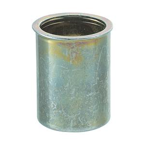 トラスコ中山 クリンプナット薄頭スチール 板厚3.5 M4X0.7 1000入 TBNF4M35SC | TRUSCO中山