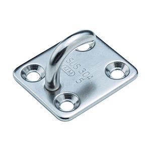 トラスコ中山 ステンレスオープンアイプレート5mm TOIP5 | TRUSCO中山