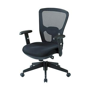 トラスコ中山 オフィスチェアMC−5A 背面メッシュタイプ肘付 MC5A | TRUSCO中山