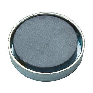 トラスコ中山 キャップ付フェライト磁石 外径23．5mmX厚み5mm10個入り TFC24R10P | TRUSCO中山