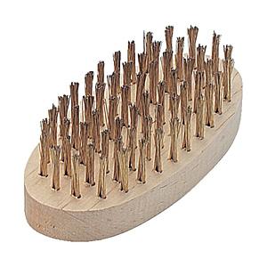 トラスコ中山 TB-5015 TRUSCO 小判6行ブラシ ゴールメッキ線 | TRUSCO中山