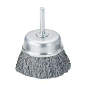 トラスコ中山 軸付カップブラシ φ65X軸6 鋼線 線径0．3 TB6632 | TRUSCO中山