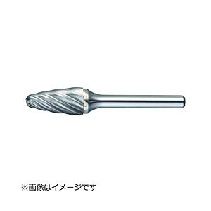 トラスコ中山 超硬バー 砲弾型 Φ16X刃長25X軸6 アルミカット TA3C160 | TRUSCO中山