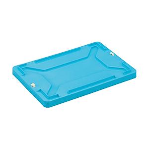 トラスコ中山 F型エコキャップ再生コンテナ用蓋 ライトブルー FFECLB | TRUSCO中山