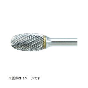 トラスコ中山 超硬バー タマゴ型 Φ12．7X刃長22X軸6 ロング シングル TB6C127SL150 | TRUSCO中山