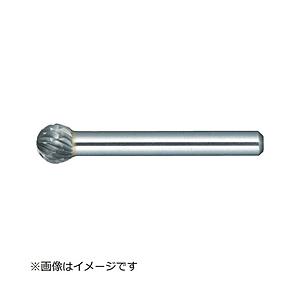 トラスコ中山 超硬バー 球型 Φ12．7X刃長11X軸6 コースカット TH8C127 | TRUSCO中山