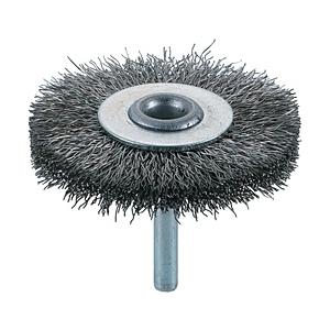 トラスコ中山 軸付ホイールブラシ φ65X軸6 ステンレス線 線径0．3 TB6233 | TRUSCO中山