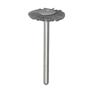 トラスコ中山 平型ブラシ ダイヤ入ナイロン 線0．25X外径Φ20X軸Φ3 203H7 | TRUSCO中山