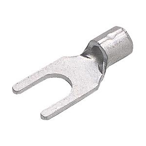 トラスコ中山 裸圧着端子 先開形 φ4.3長さ16.0　T2Y4S （1パック45個） | TRUSCO中山