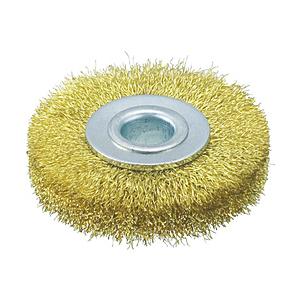 トラスコ中山 ホイルブラシ 50X10mm穴 真鍮線 線径0．15 TB6324 | TRUSCO中山