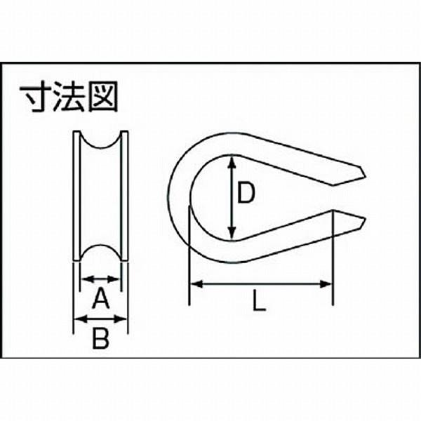 トラスコ中山 TRS-6 TRUSCO ライトシンブル ステンレス製 6mm用 2個入 | TRUSCO中山 | 02