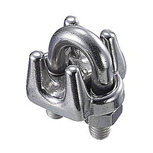 トラスコ中山 TWC-6 TRUSCO ワイヤークリップ ステンレス製 6mm用 | TRUSCO中山