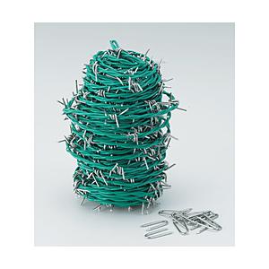 トラスコ中山 有刺鉄線 カラー 2．0mmX20m TUW2020G | TRUSCO中山
