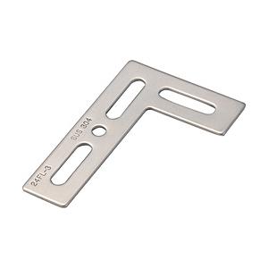 トラスコ中山 ジョイント金具24型フラットステン寸法100×65穴数4 TK24FL3S | TRUSCO中山