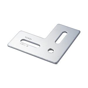 トラスコ中山 ジョイント金具43型フラットクローム寸法90×90穴数3 TK43FL2C | TRUSCO中山