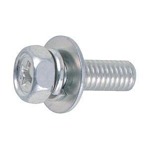 トラスコ中山 組込ボルト アブセットP−3 三価白 サイズM5X8 33本入 B7680508 | TRUSCO中山