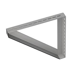 トラスコ中山 配管支持用対面兼用三角ブラケット スチール 360X360 TKL4SB360U | TRUSCO中山