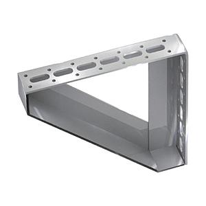 トラスコ中山 配管支持用対面兼用三角ブラケット ステンレス 210X210 TKL4SB210S | TRUSCO中山