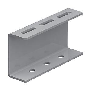 トラスコ中山 配管支持用チャンネルブラケット 100型 スチール L200 TKC1WB020U | TRUSCO中山