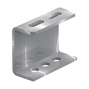 トラスコ中山 配管支持用チャンネルブラケット 75型 ステンレス L100 TKC7WB010S | TRUSCO中山