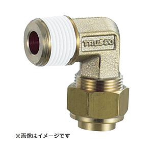 トラスコ中山 クイックシール継手 エルボ φ6 呼びR1／4 TSA602L | TRUSCO中山
