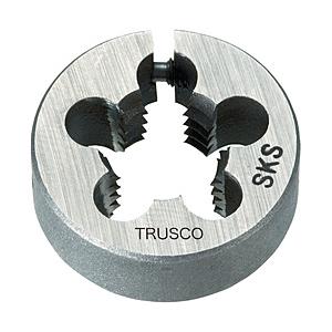 トラスコ中山 T25D-1/2UNC13 TRUSCO 丸ダイス 25径 ユニファイねじ 1/2UNC13 (SKS) | TRUSCO中山
