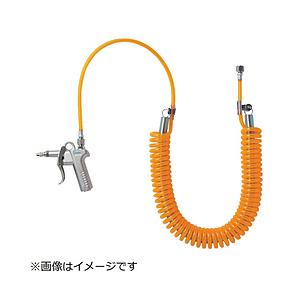 トラスコ中山 スプリング式ウレタンコイルホース ダスターセット 6m TD75SC7S | TRUSCO中山