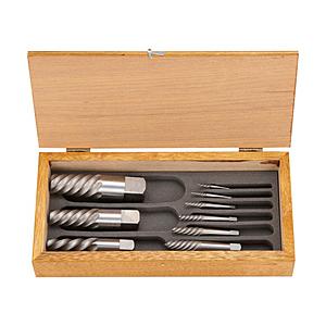 トラスコ中山 エキストラクターセット ラセン型 9本組 木箱入 EXS1825 | TRUSCO中山