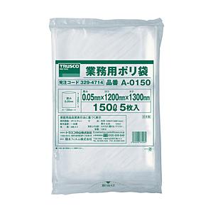 トラスコ中山 業務用ポリ袋 厚み0．05X150L 5枚入 A0150 | TRUSCO中山