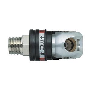 トラスコ中山 オートロックスィングカップリング オネジ R3／8 TSC23SM | TRUSCO中山