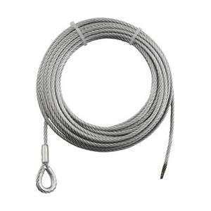 トラスコ中山 TRUSCO 手動ウインチ用ワイヤーΦ6×40M用(シンブル入りロック加工) WWS6-40 | TRUSCO中山