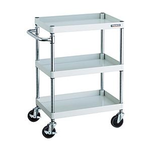 トラスコ中山 フェニックスワゴン　600×400×H880　3段　W色　PEW963W | TRUSCO中山