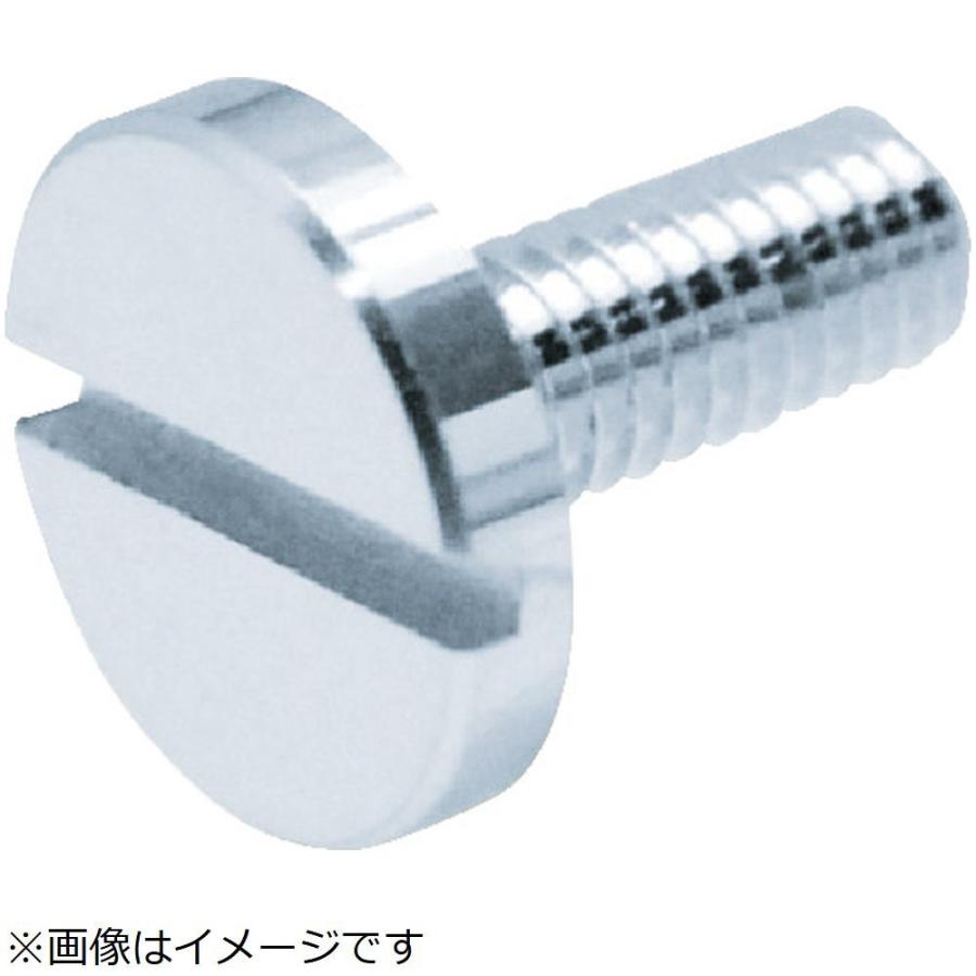 トラスコ中山 ＴＲＵＳＣＯ　装飾平小ねじ　低頭すり割りコイン　Ｍ６　Φ１６　Ｌ２０　１個入 | TRUSCO中山